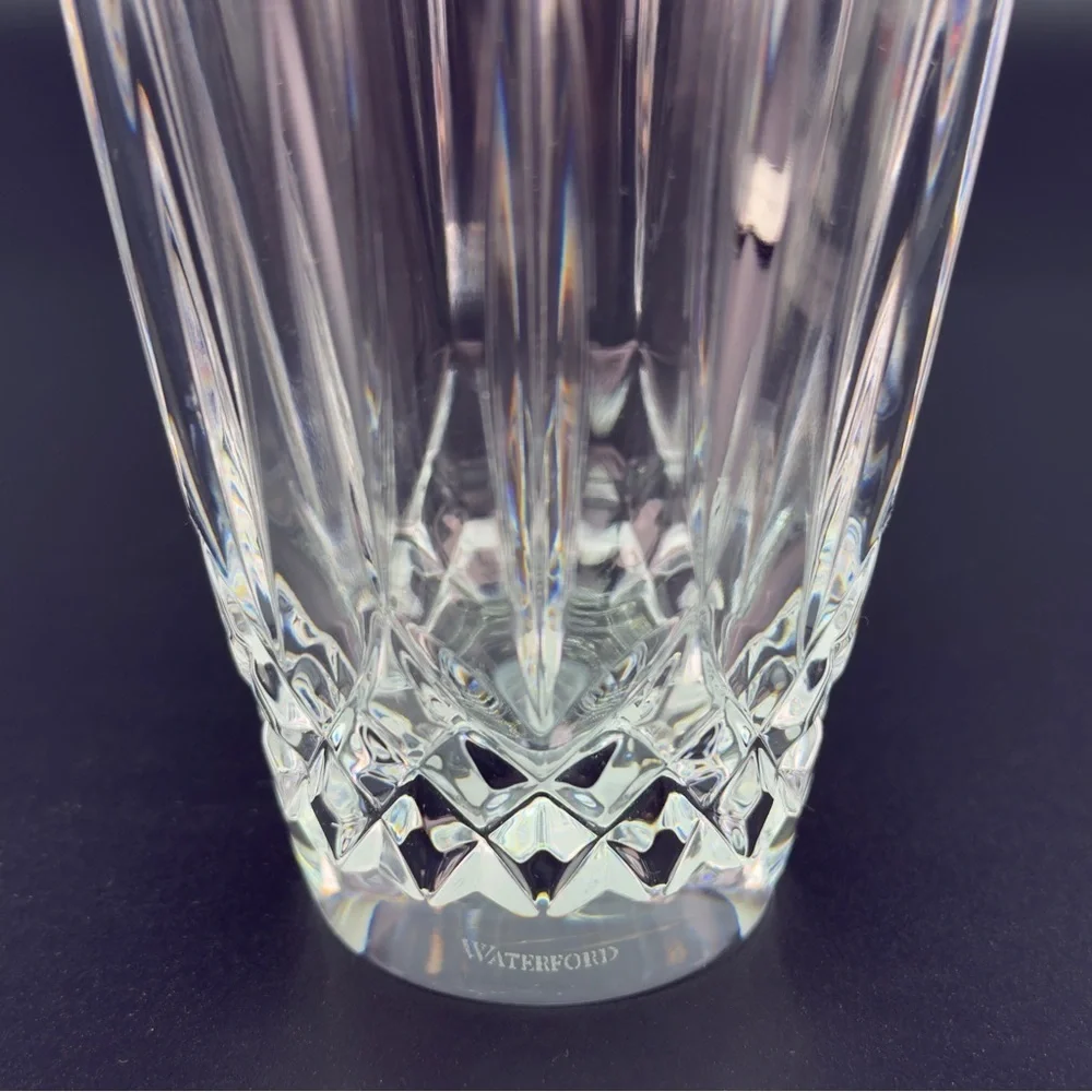 Waterford Crystal 60th Anniversary  Commemorative Lismore Pattern Vase